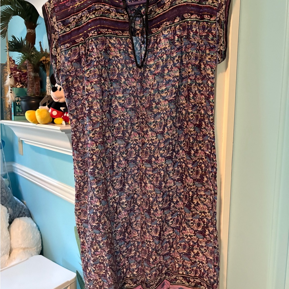 Floral Purple Dress